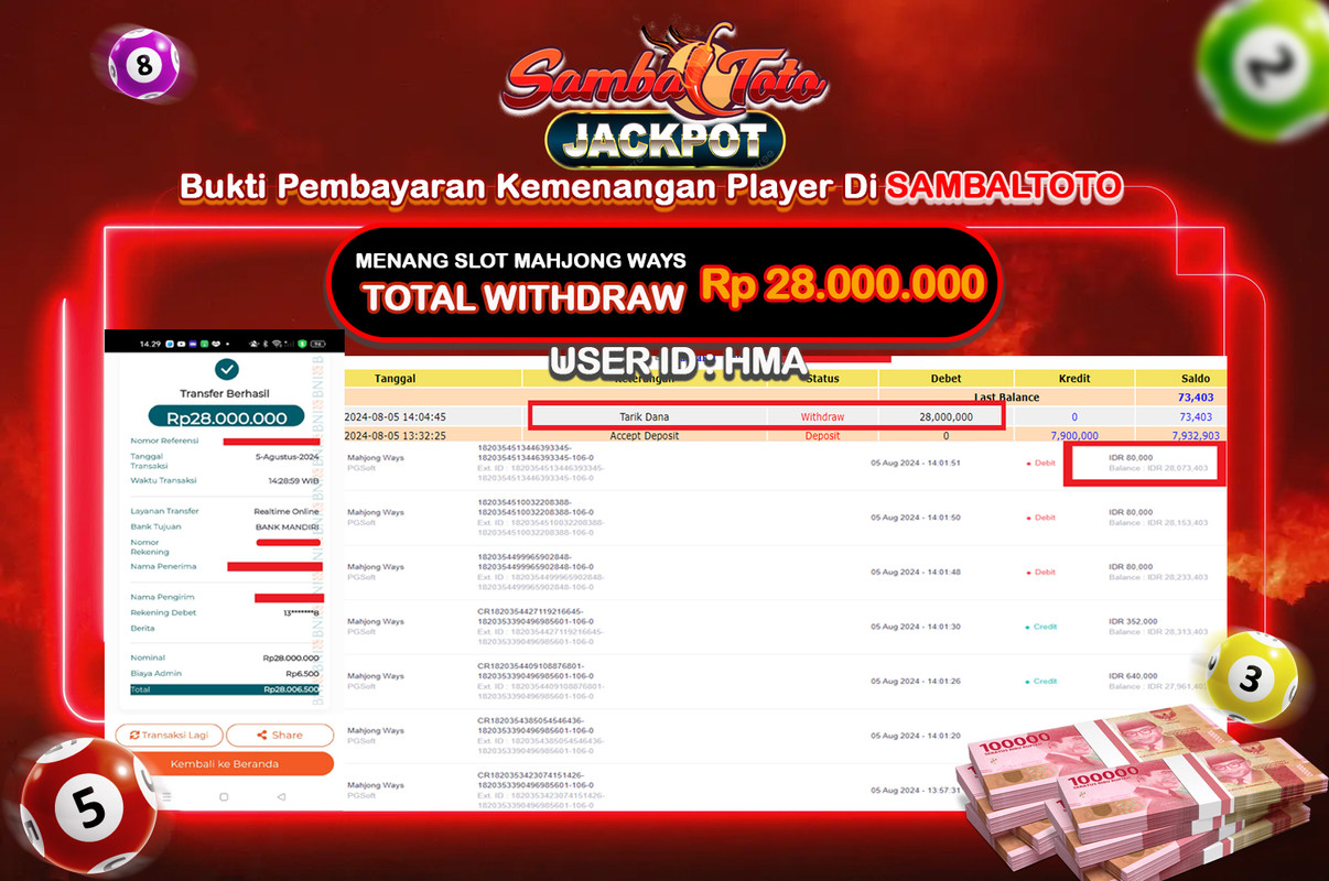 Bukti JP ( 05 Agustus 2024 ) Lunas Rp 28.000.000,-