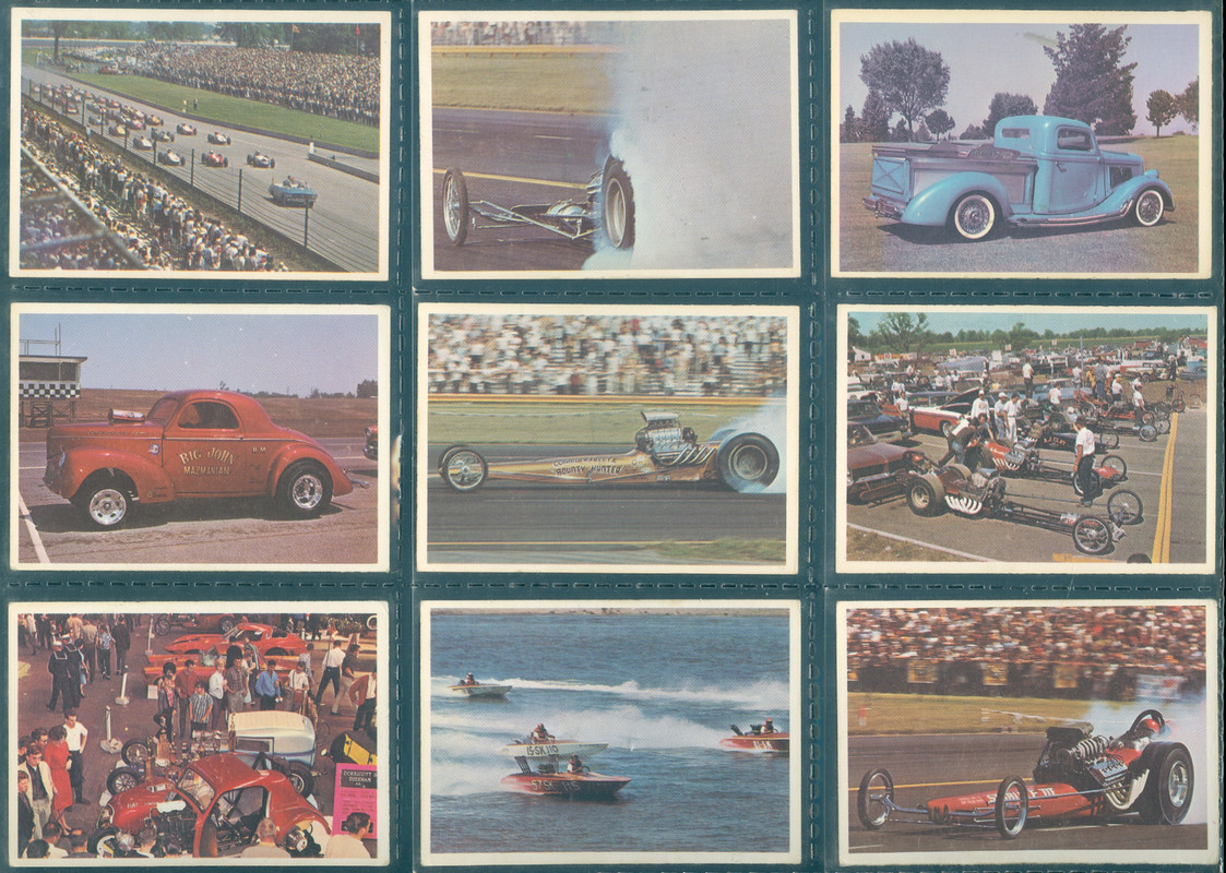 1965 DONRUSS SPEC SHEET HOT RODS - Picture 7 of 8