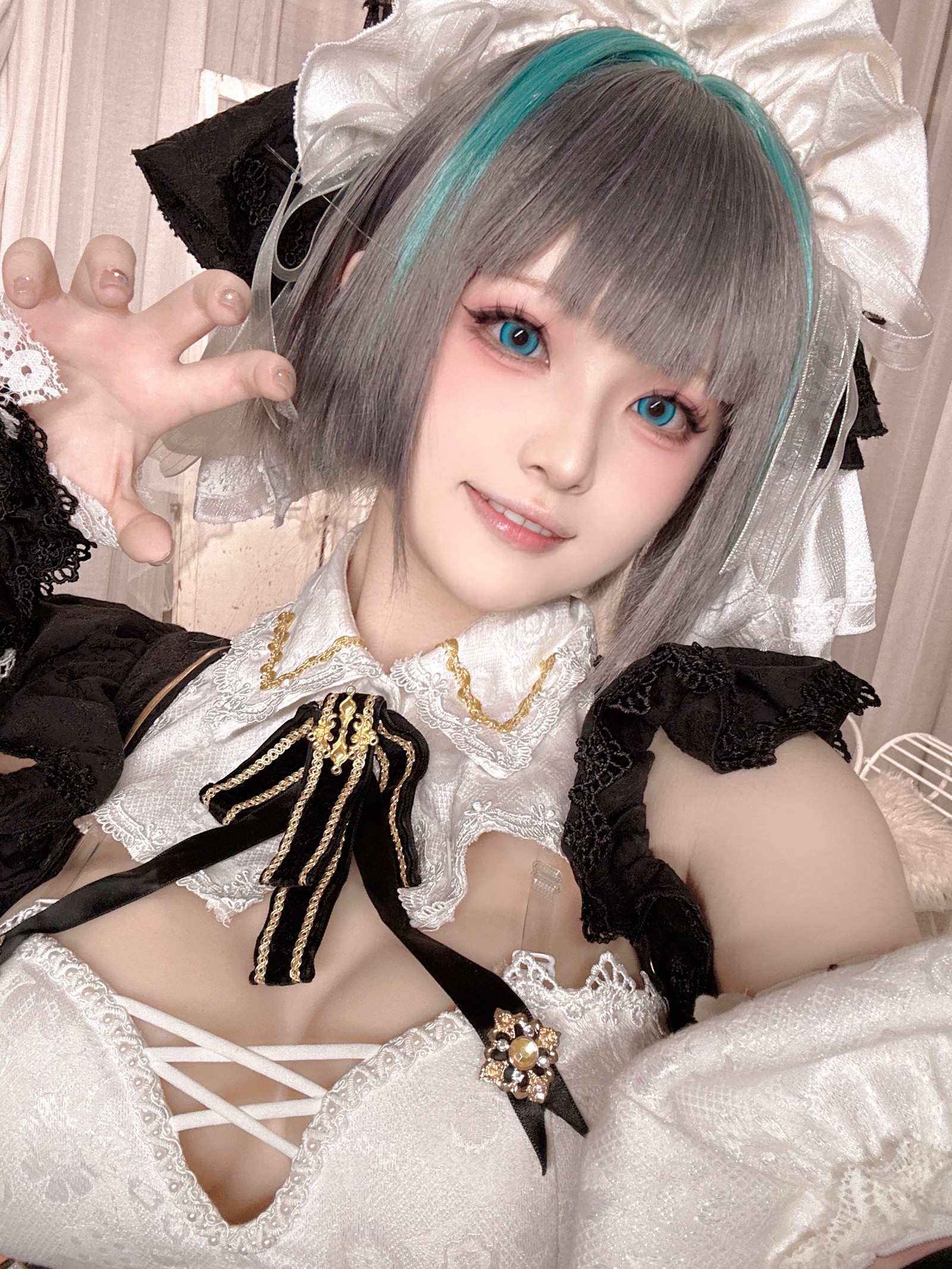 屿鱼 Yuyu 碧蓝航线 柴郡 Cosplay 写真图集｜Azur Lane（54P｜138MB）插图9