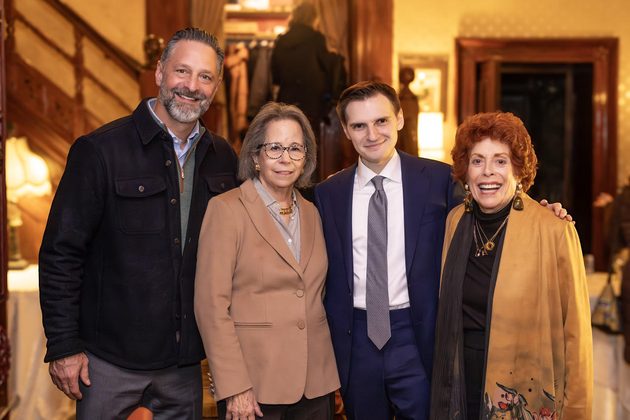 Jason with former State Rep. Mike Gerber, former State Senator Connie Williams, and former State Rep. Lita Cohen