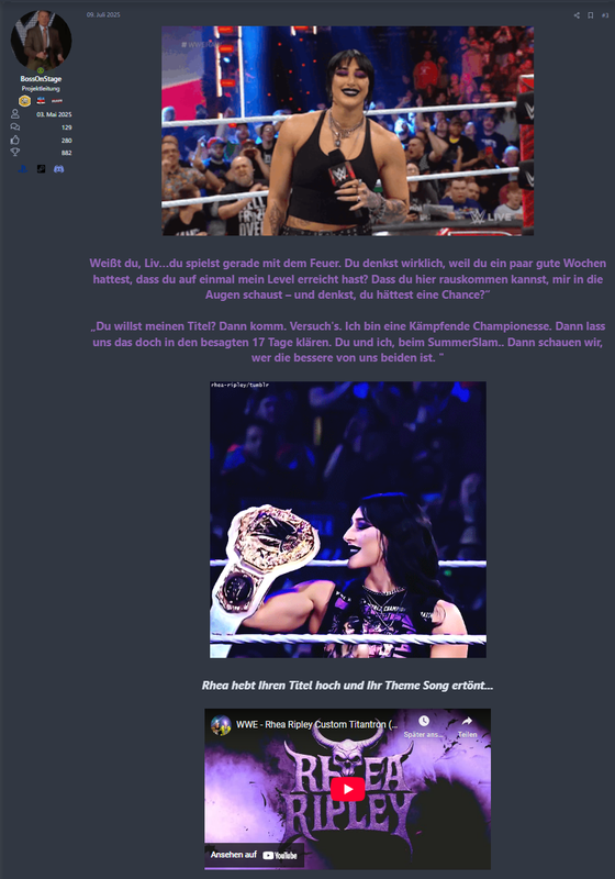 Beispiel: Formatierter Text