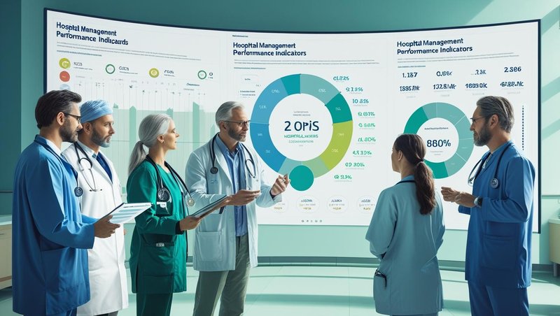Médicos fazendo gestão e analisando indicadores