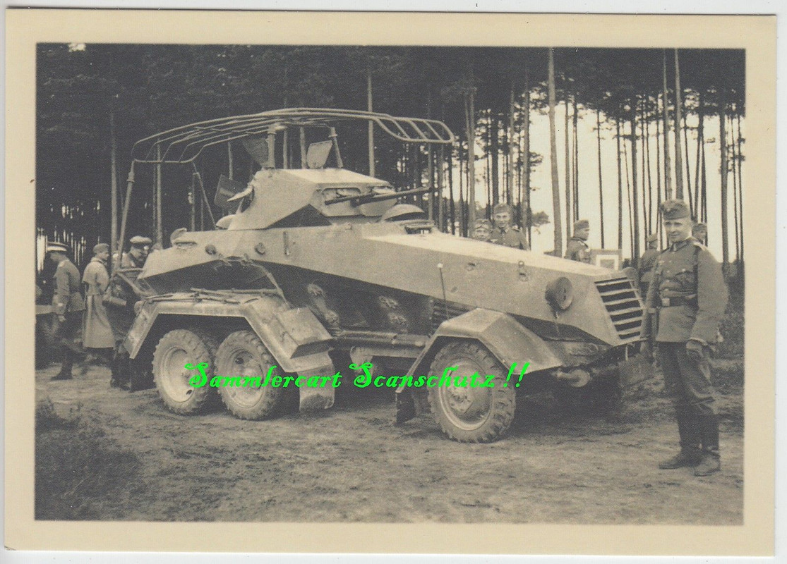 Wehrmacht SPW Halbketten LKW (SD.Kfz.232)Magirus