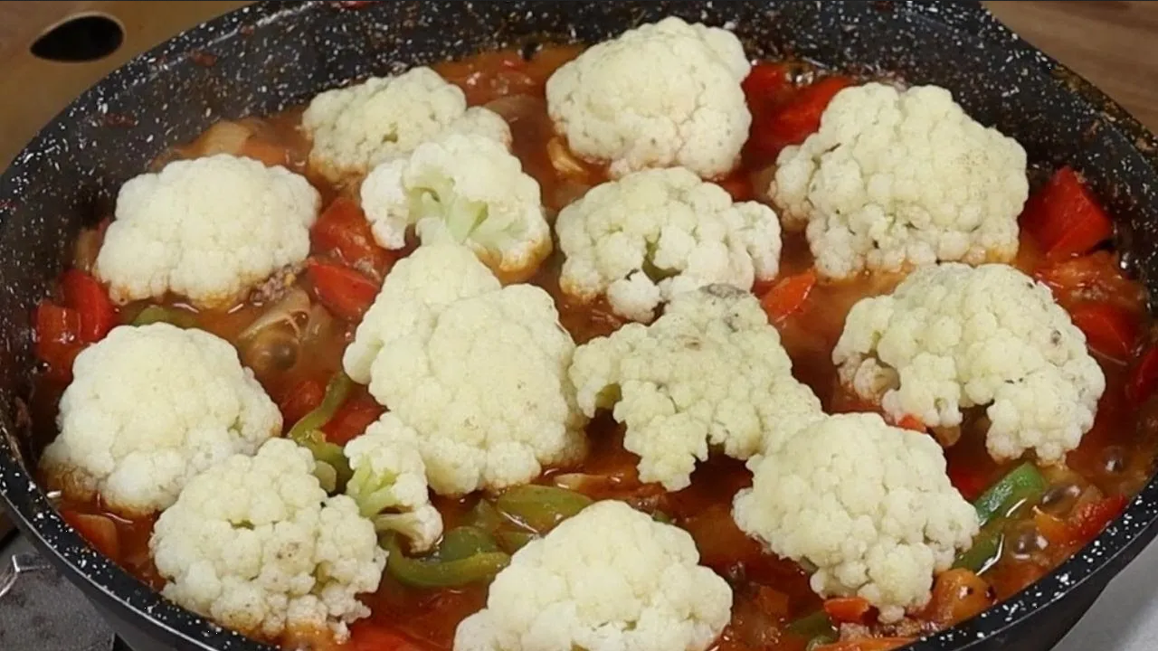 Esta es la receta fácil para preparar una cena ligera, alambre de coliflor