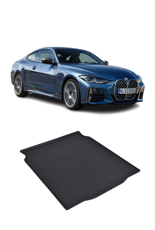 Tavita auto BMW Seria 4 Gran Coupé 2020-prezent, protectie portbagaj, Cri-Flo, din cauciuc 100%, compatibil cu autoturismul BMW Seria 4 Gran