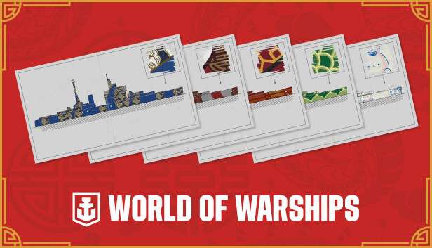 STEAM: World of Warships | DLC Colección de camuflajes gratuita Año del Conejo 