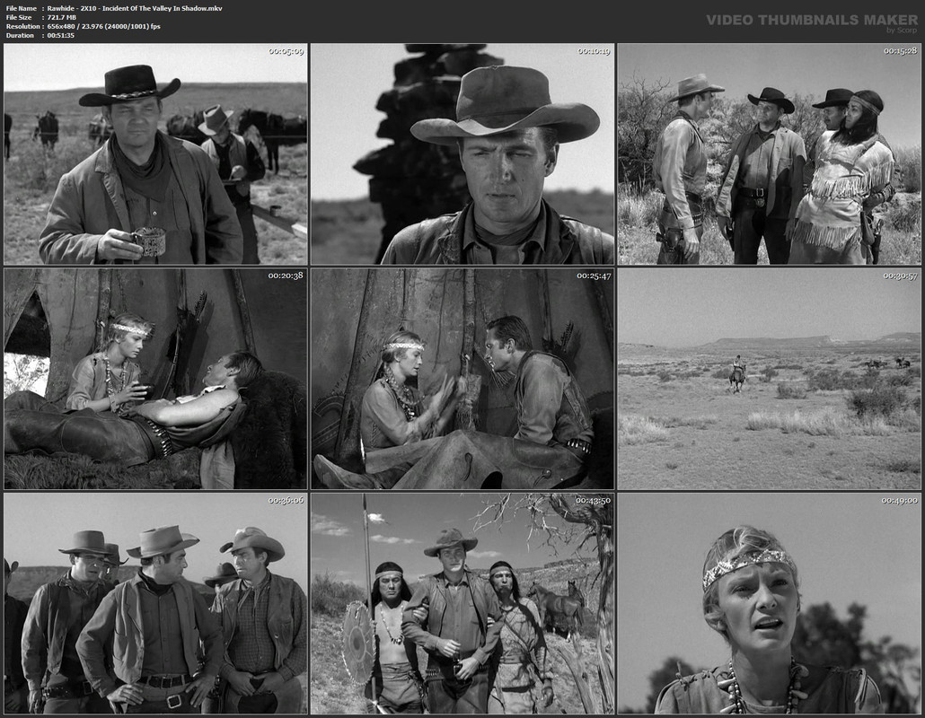 Rawhide - 2X10 - Incident Of The Valley In Shadow.mkv