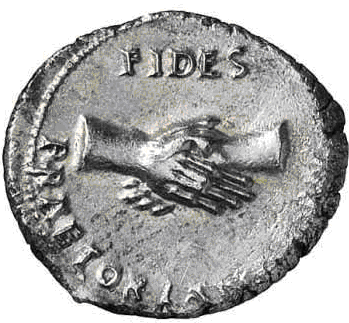 Glosario de monedas romanas. GUARDIA PRETORIANA. 10