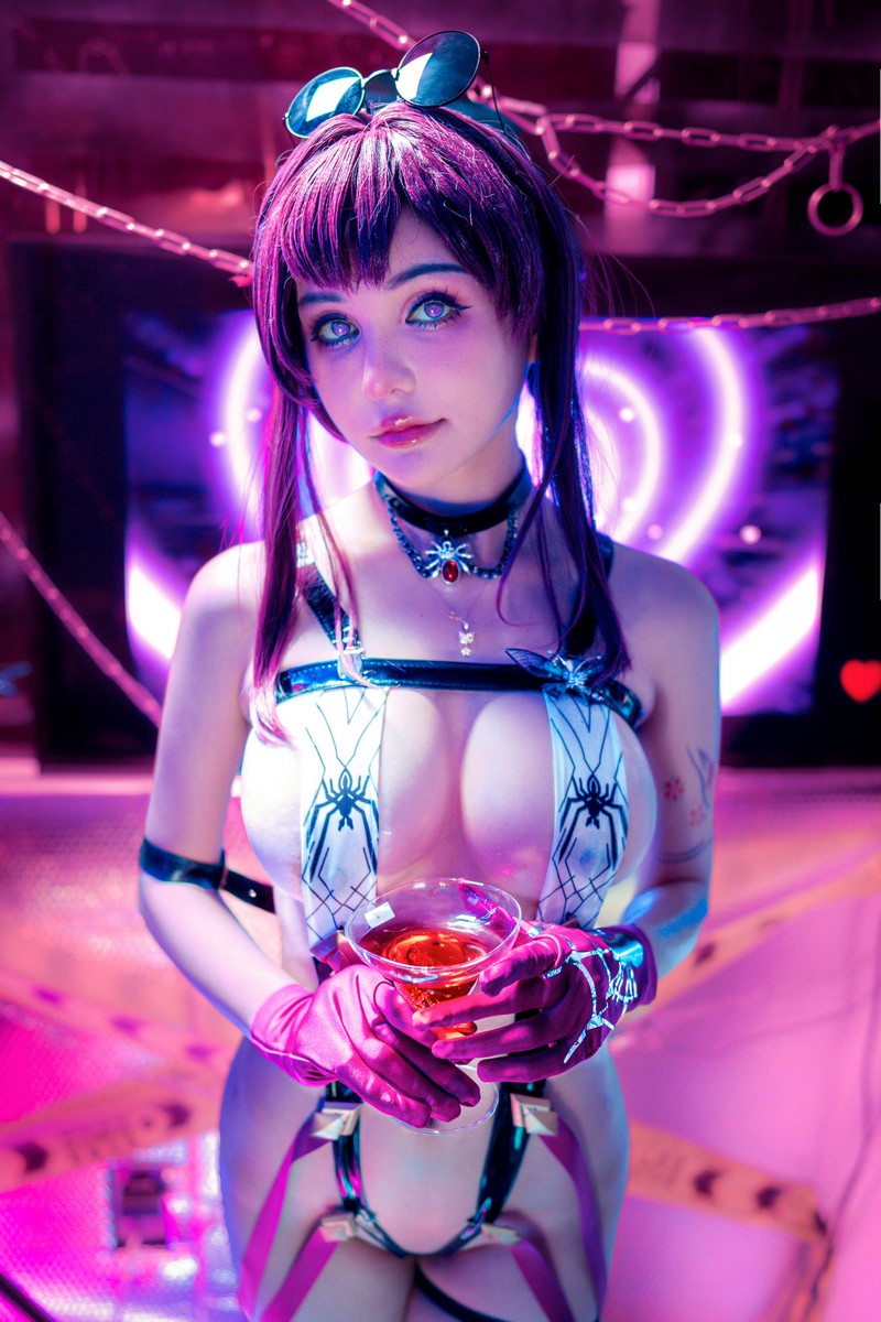 Joyce Lin2x Kafka Cosplay Honkai Star Rail 高清写真 65P插图7