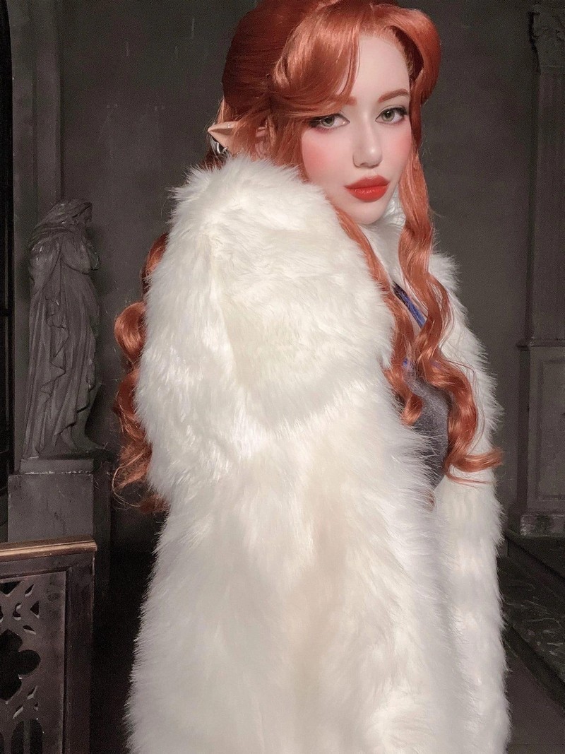 Alina Becker Lenore Cosplay 恶魔城 Castlevania 角色写真【40P-18M】插图4