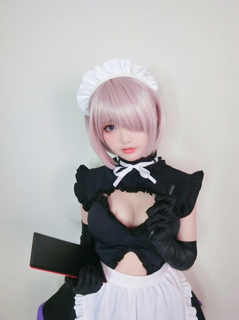 星野Saori 玛修 Mash Kyrielight Cosplay Fate系列写真【13P-64MB】插图3