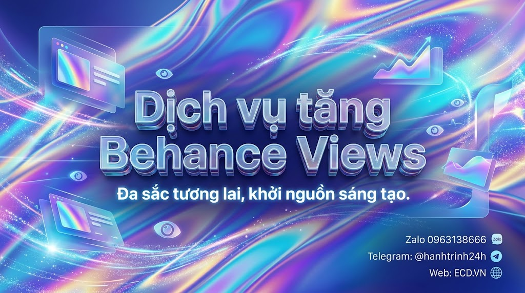 dịch vụ tăng behance views thử nghiệm tăng lượt xem