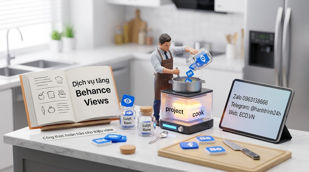 dịch vụ tăng behance views vĩnh viễn behance adobe