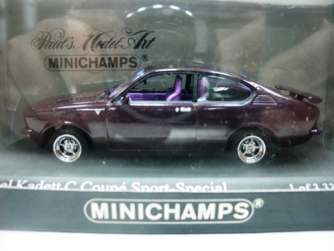 WOW EXTREMELY RARE Opel Kadett C Coupe 1.9 GTE 1976 Pearl Purple 1
