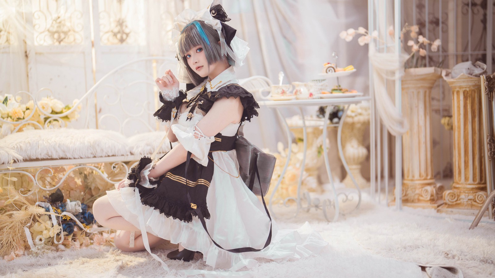 屿鱼 Yuyu 碧蓝航线 柴郡 Cosplay 写真图集｜Azur Lane（54P｜138MB）插图4