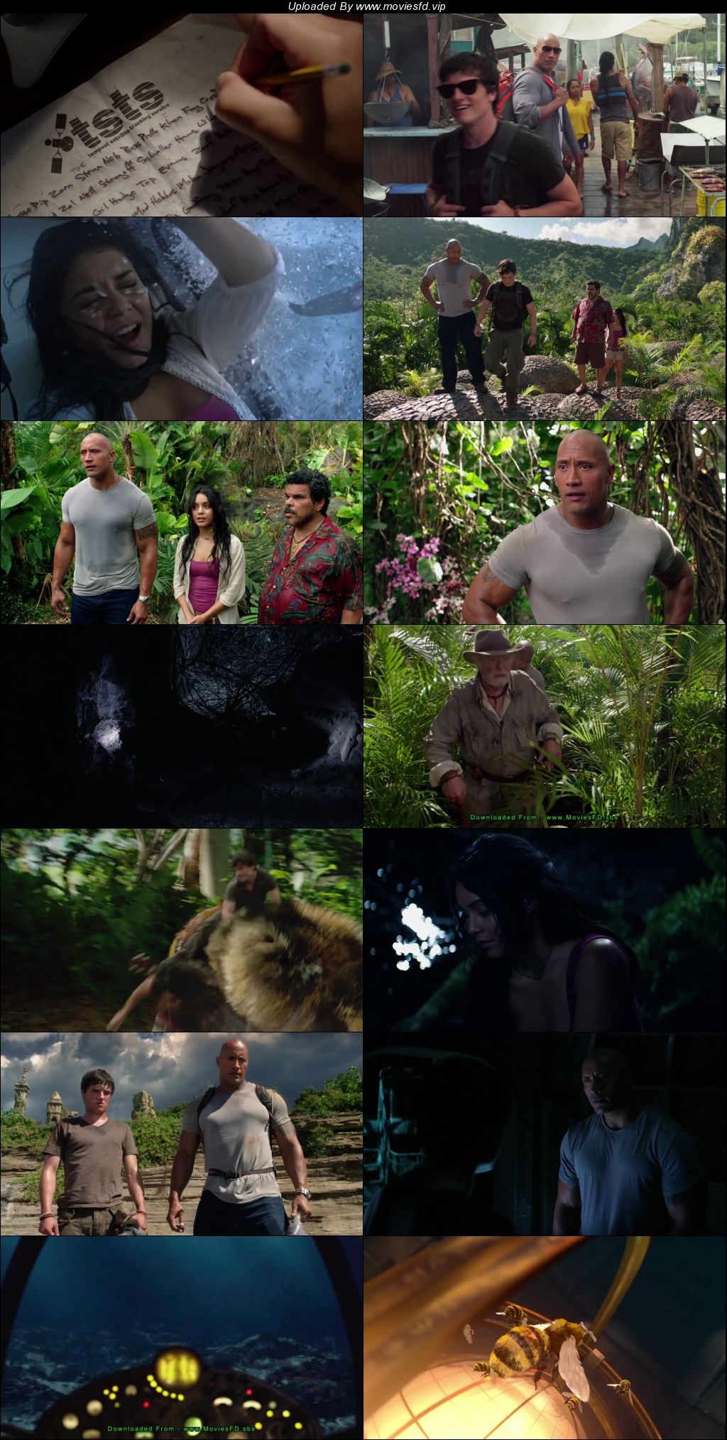 Download Journey 2: The Mysterious Island (2012) WebRip [Hindi + English] ESub 480p 720p 1080p