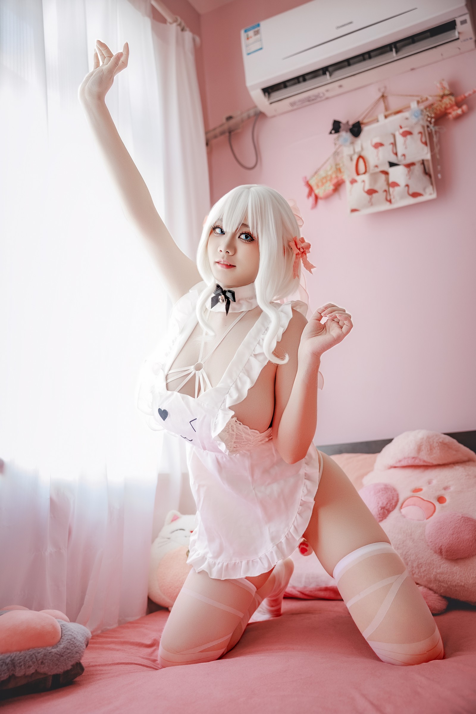 阿雪雪写真午睡围裙主题写真（90P+1V / 1.07G）居家可爱系列插图6