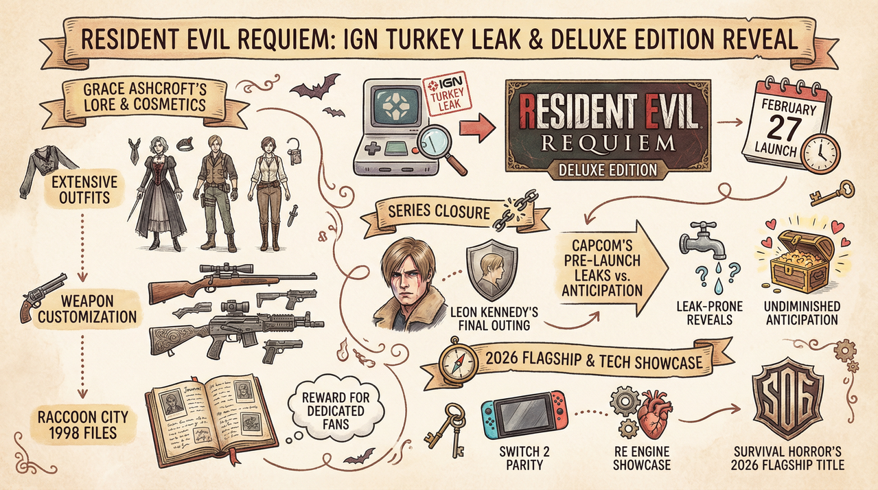 Horror survival gaming controller with Resident Evil atmosphere