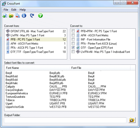 Acute Systems CrossFont 7.10