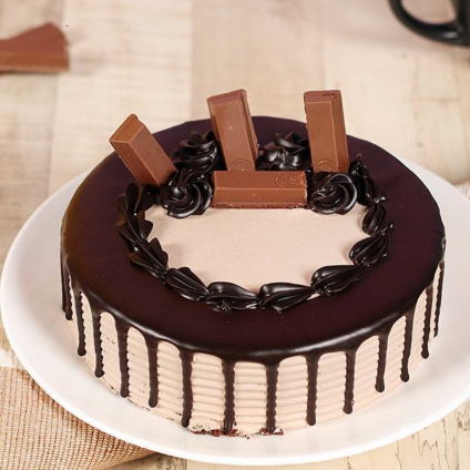 Black Forest Kit Kat Cake