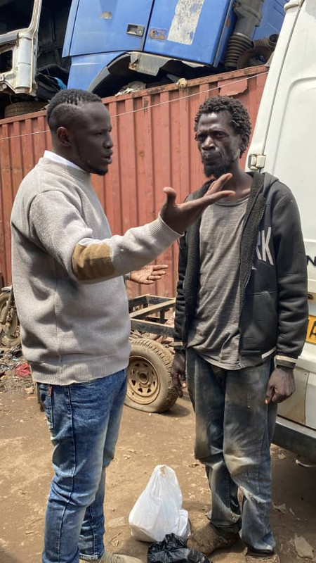 Pastor Richard ministering