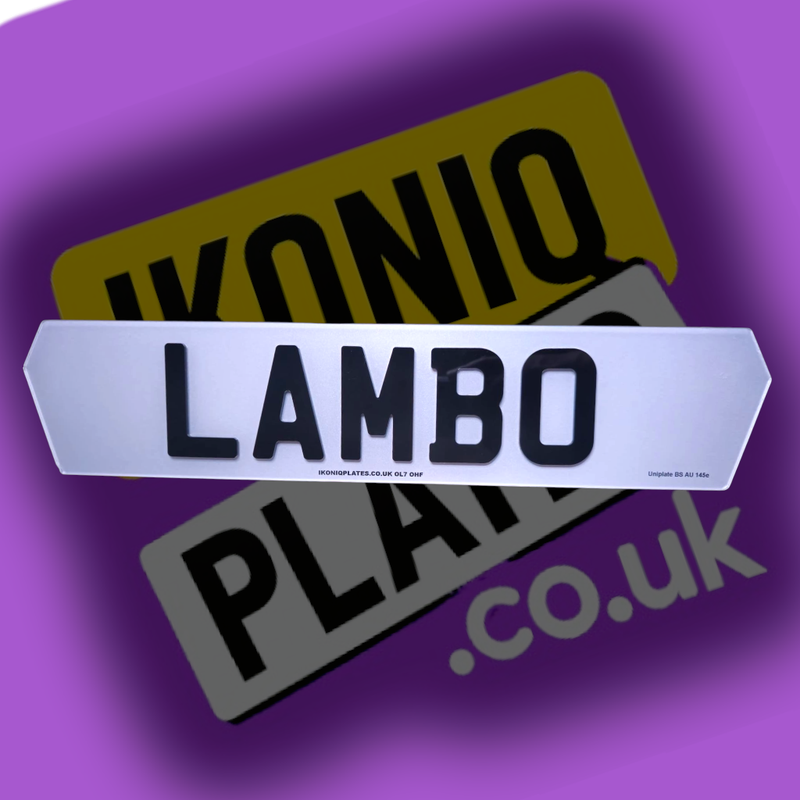 Example of Hexagon Shaped Number Plate