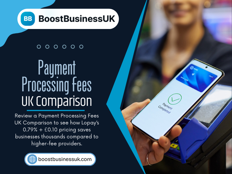 Payment Processing Fees UK Comparison