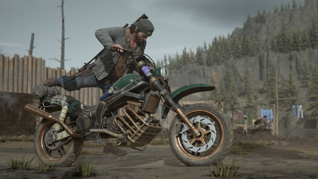 Days gone bike. Мотоцикл Дикона Days gone. Байк Дикона сент Джона. Days gone мотоцикл. Days gone байк Дикона.