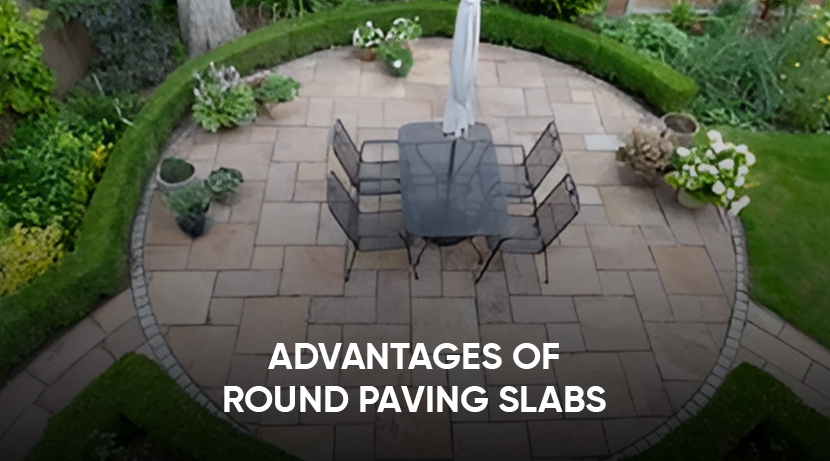 round paving slabs