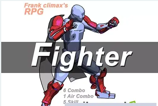 Unity Animations Frank RPG Fighter (+UE4 FBX) v1.0