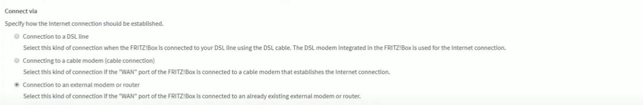 FRITZ!Box 7530 LAN Settings