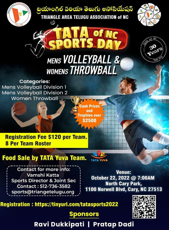 Preparations for Volleyball Throw Ball Competition under TATA