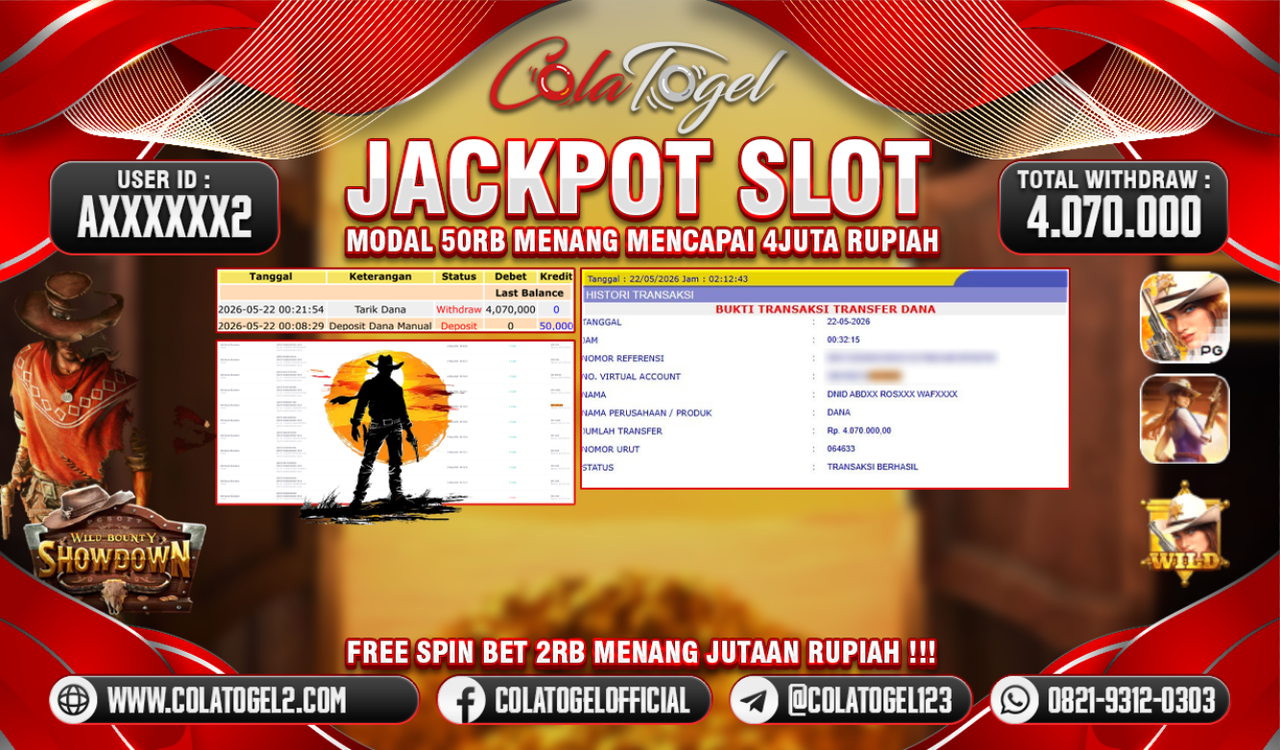 JACKPOT SLOT GACOR!!