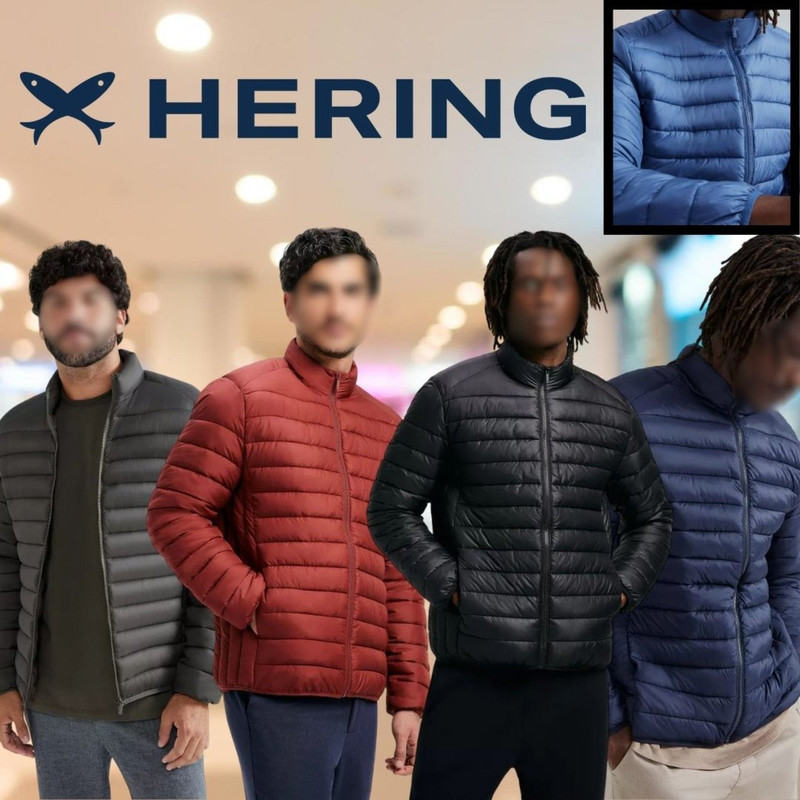 Jaqueta Básica Masculina Acolchoada Com Forro Hering