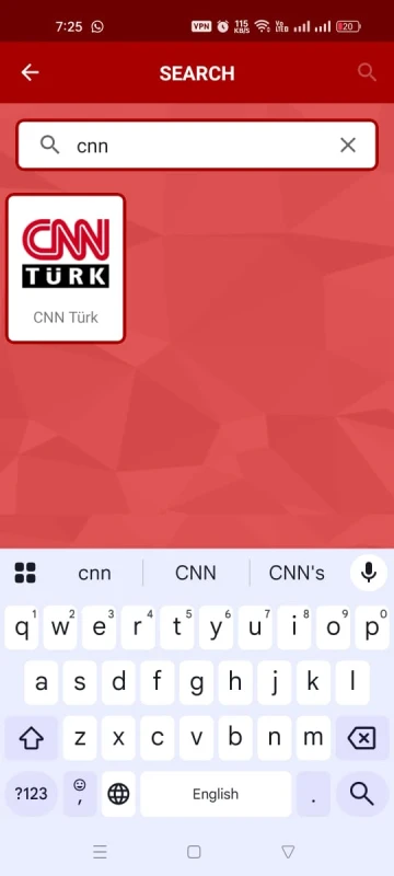 Yacine TV grouped channels layout