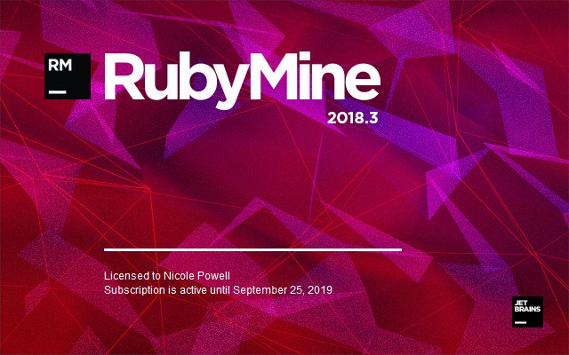 JetBrains RubyMine 2018.3.5 JetBrains RubyMine 2018.3.5