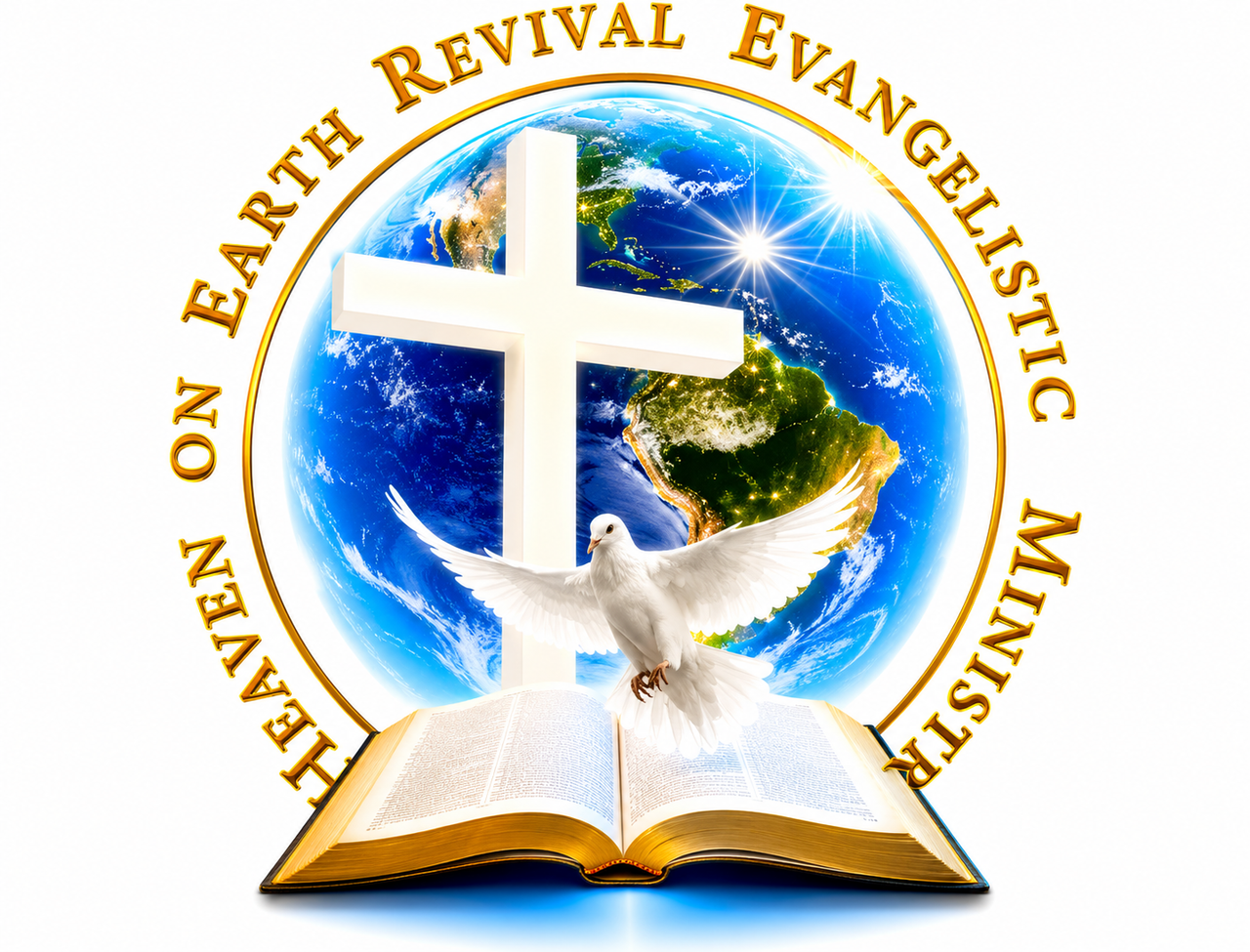 Heaven On Earth Revival Evangelistic Ministry Logo