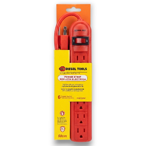 Diesel Tools Regleta Electrica De 6 Entradas
