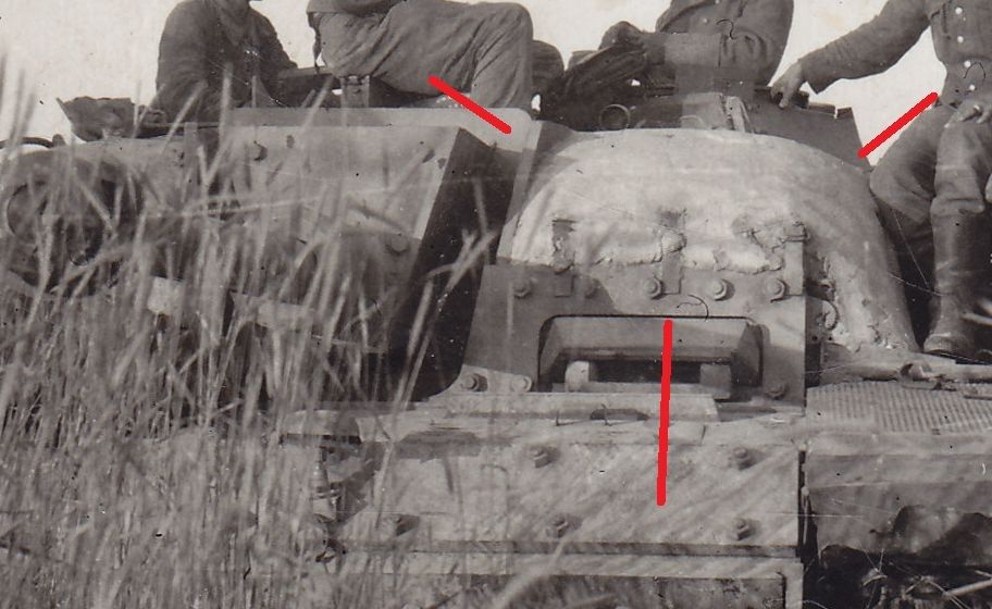 Sturmgeschütz STUG III Front mit Schlamm abgetar