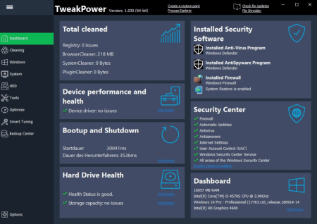 TweakPower 2.000 Multilingual