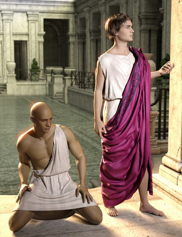 SY dForce Roman Clothing Pack Genesis 8 Male (repost)