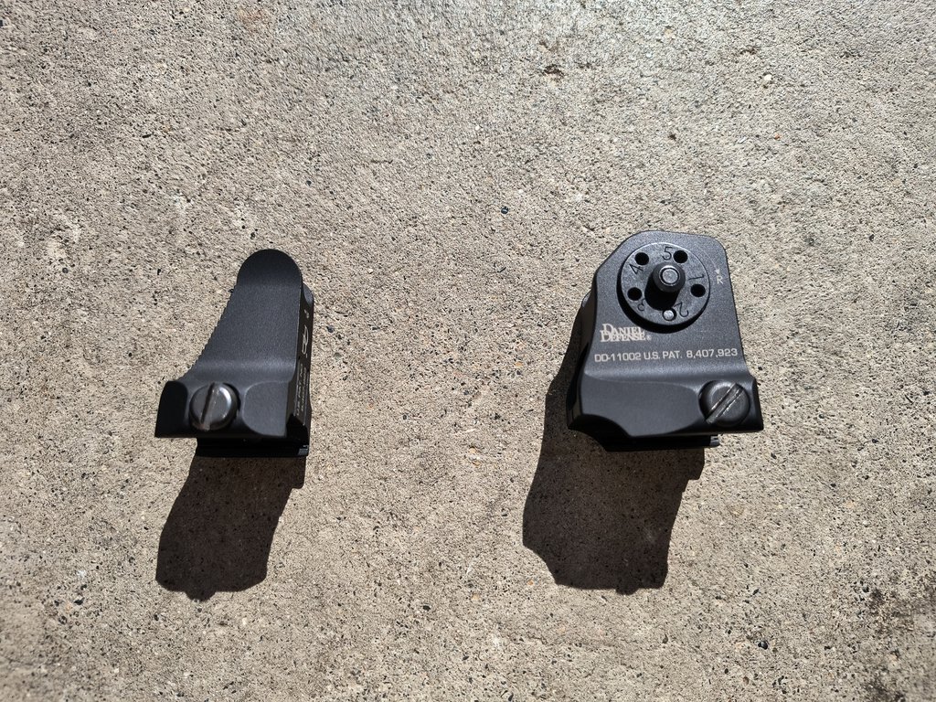 DD Fixed Iron Sights