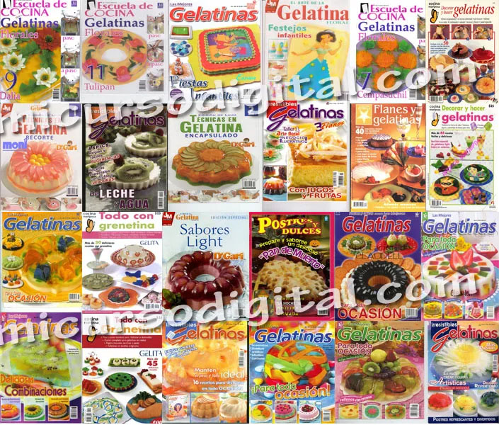 aprende a elaborar gelatinas artisticas paso a paso