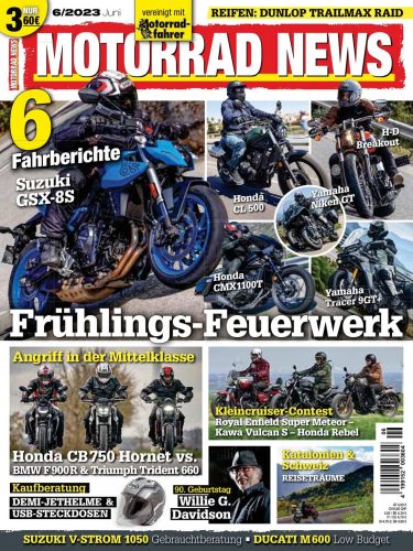 Motorrad News Magazin Juni No 06 2023