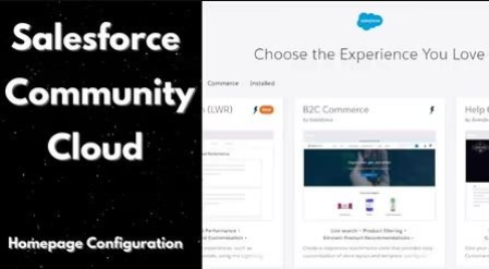 Salesforce Community Experience Cloud: Homepage Configurations