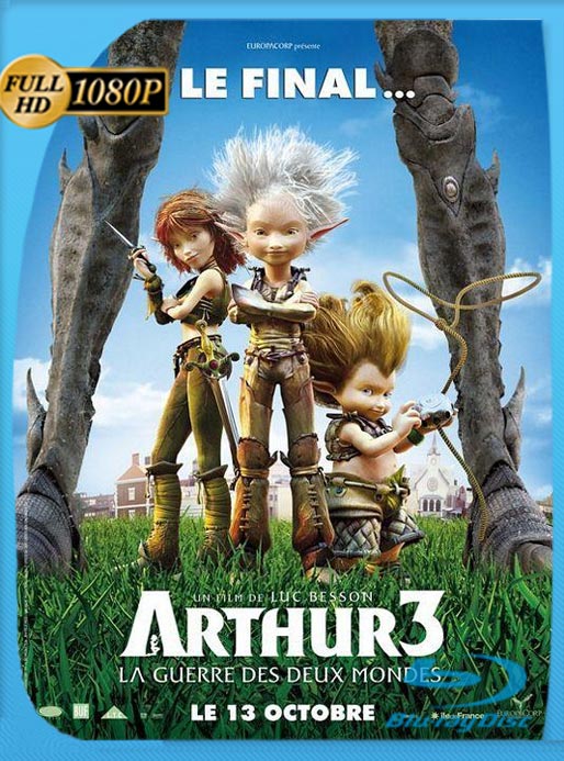 Arthur Y La Guerra De Los Mundos (2010) WEB-DL HD 1080p Latino [GoogleDrive]