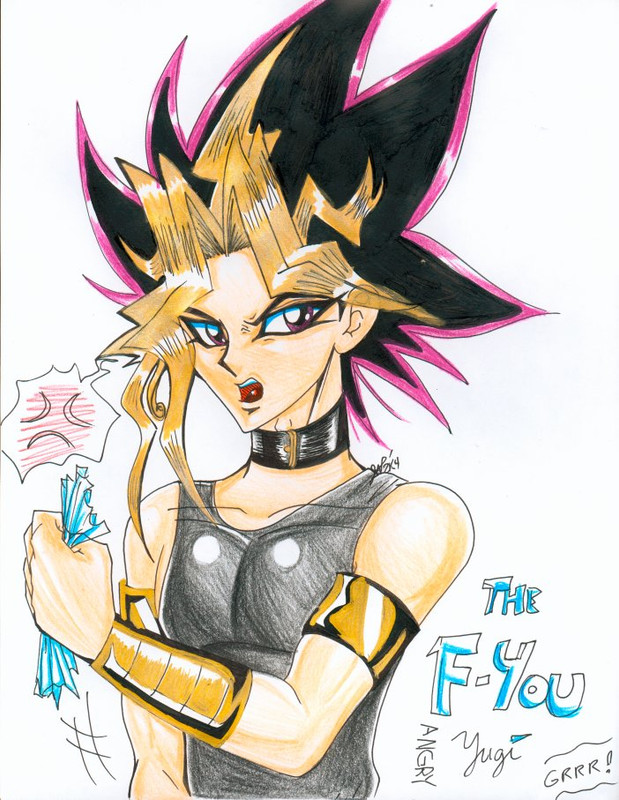 Hình vẽ Atemu (Yami Yugi) bộ YugiOh (vua trò chơi) - Page 2 1_Atemp_151