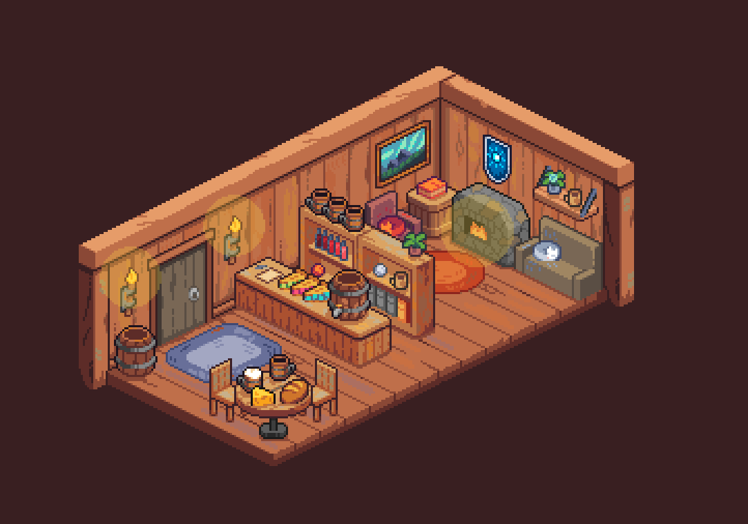 A new tavern has also appeared in WalkScape…