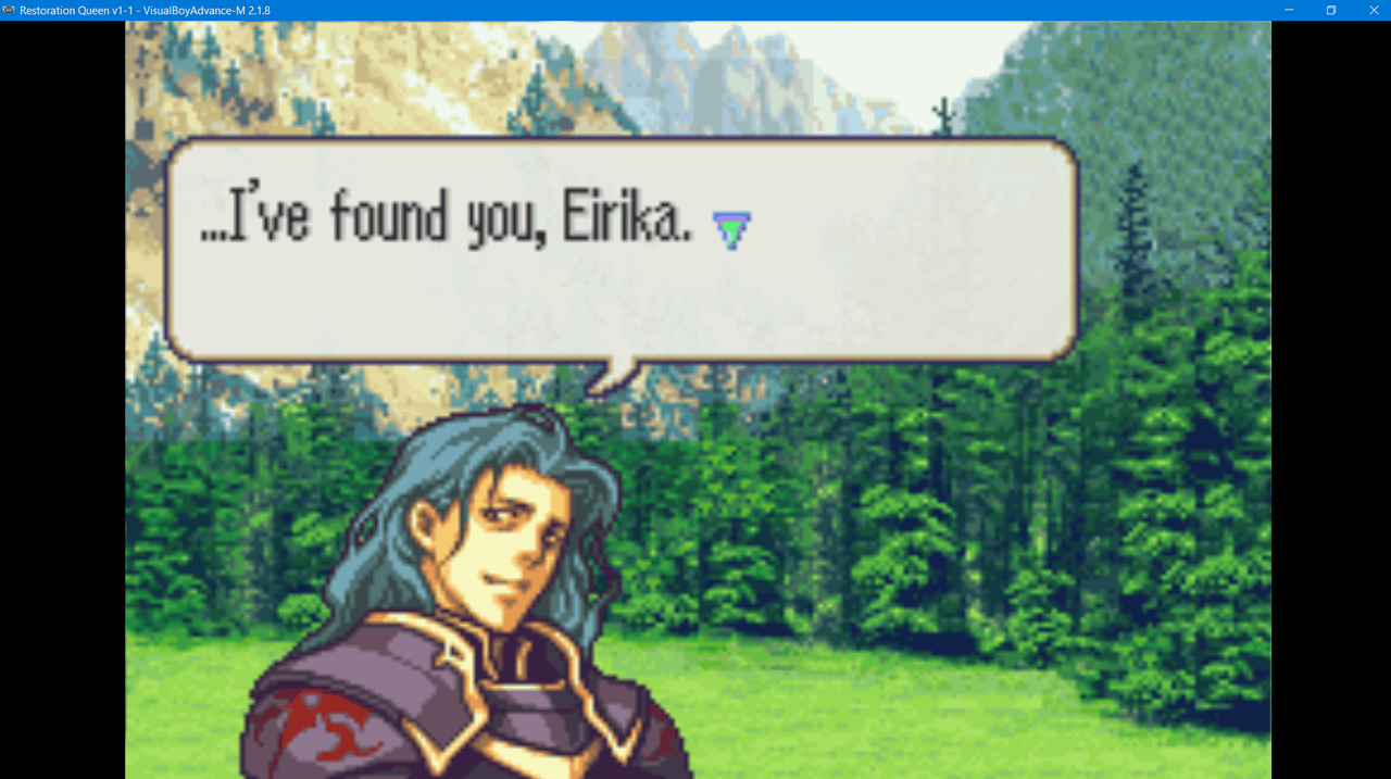 2024-03-09 13_45_35-Restoration Queen v1-1 - VisualBoyAdvance-M 2.1.8