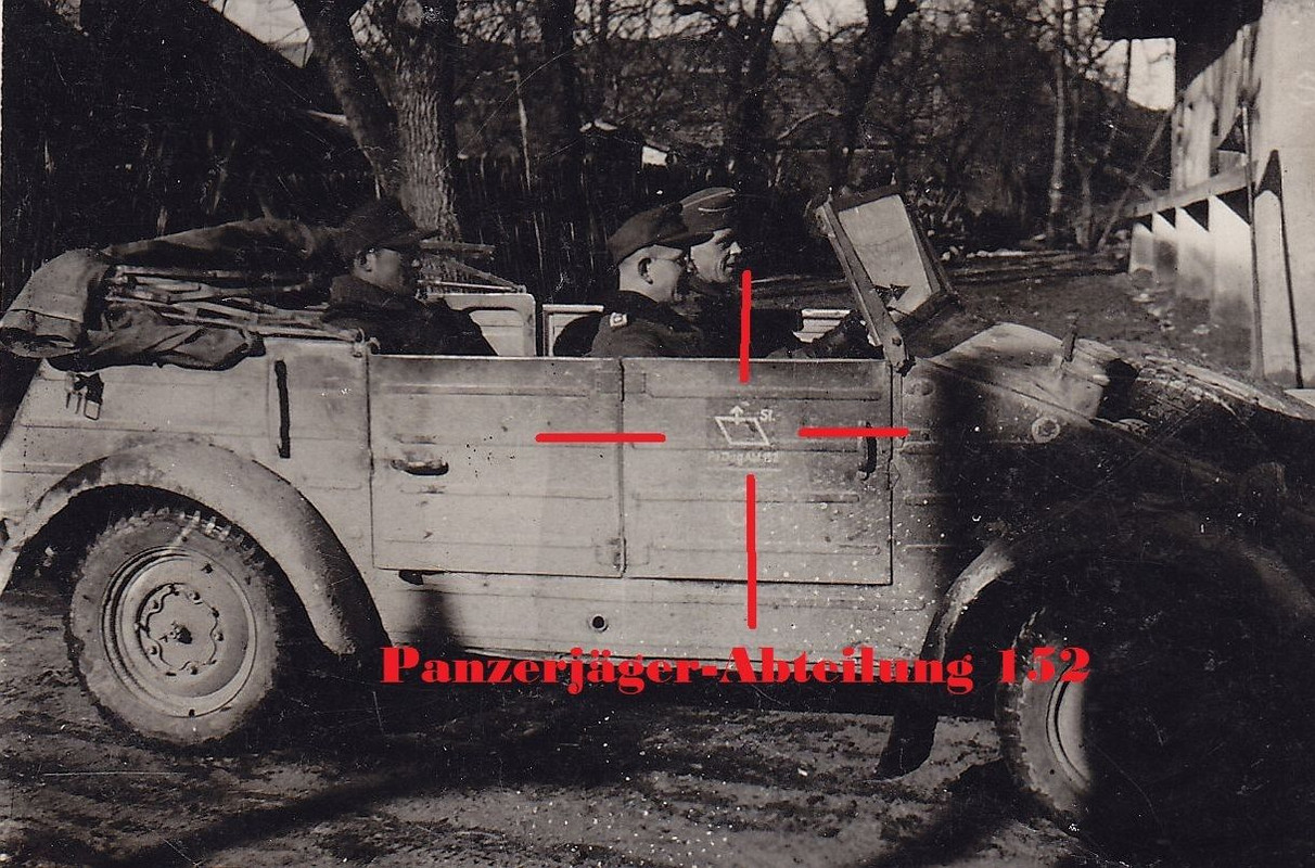 VW Kübelwagen Typ 82 Volkswagen der Panzerjäger 